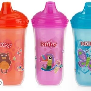 Nuby,Plastic Insulated No Spill Easy Sip Cup